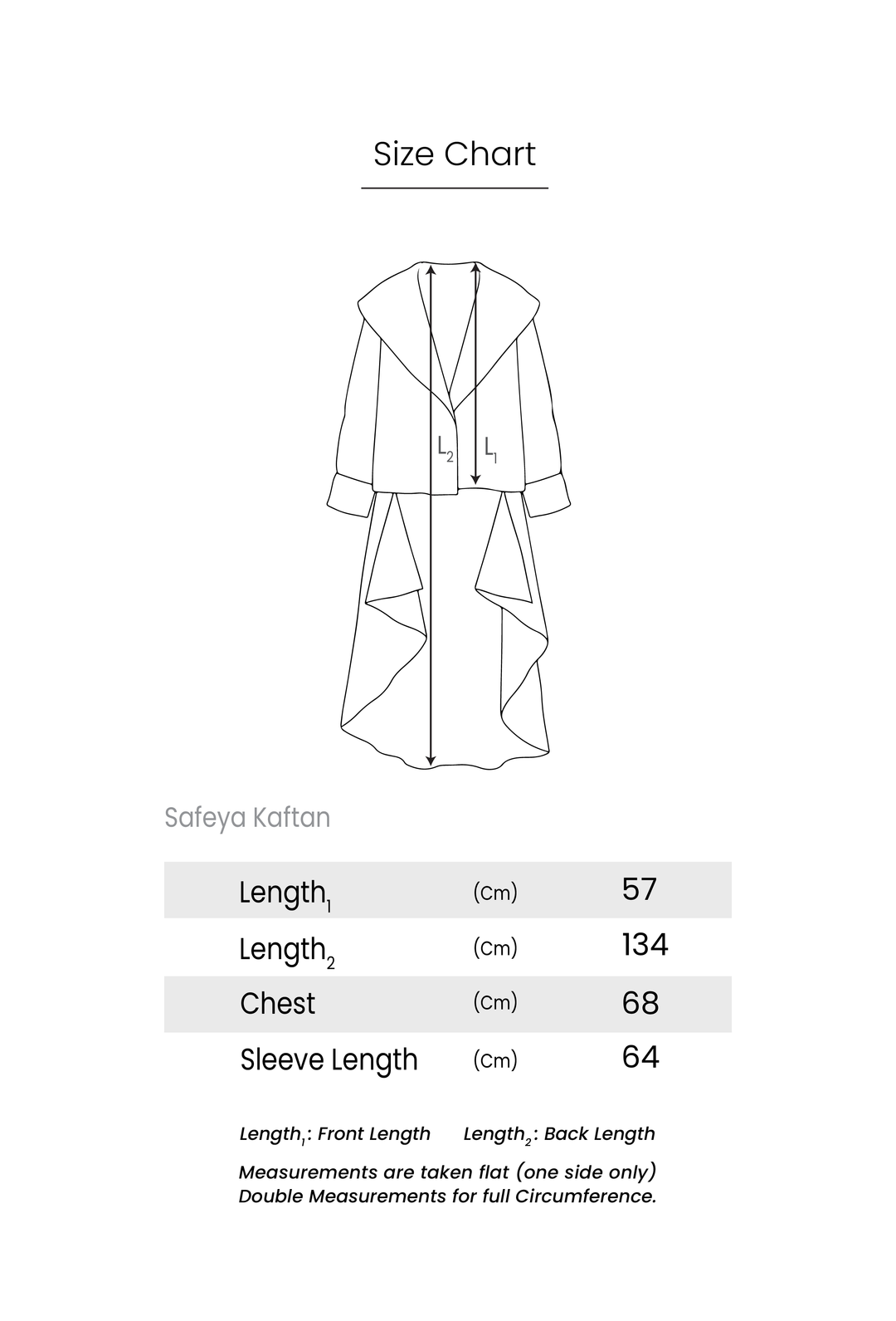 Safeya Kaftan - Brown