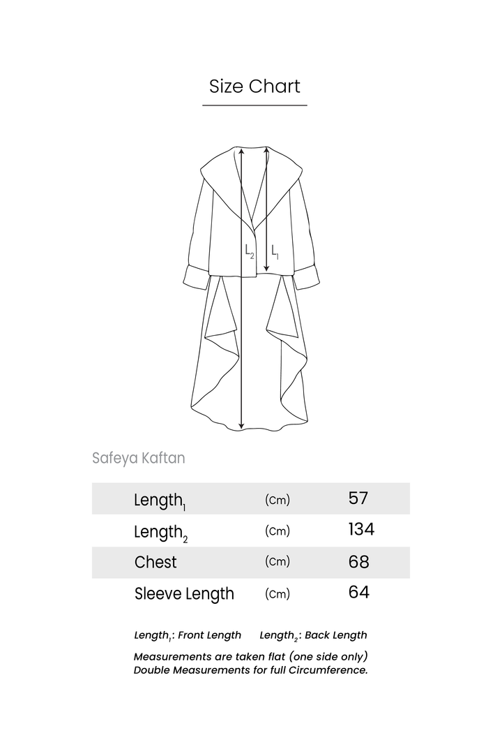 Safeya Kaftan - Brown