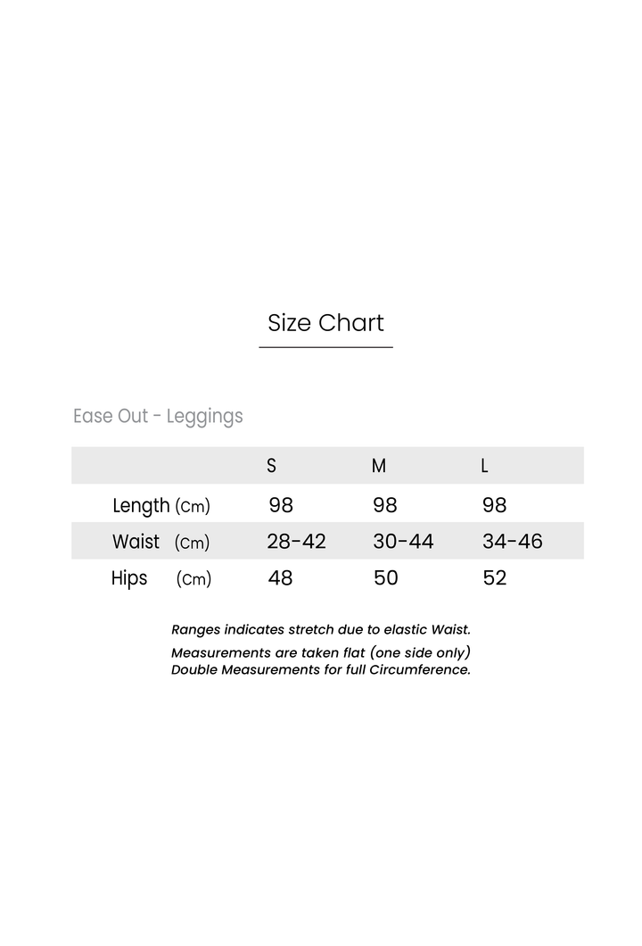 Ease Out Leggings - Beige