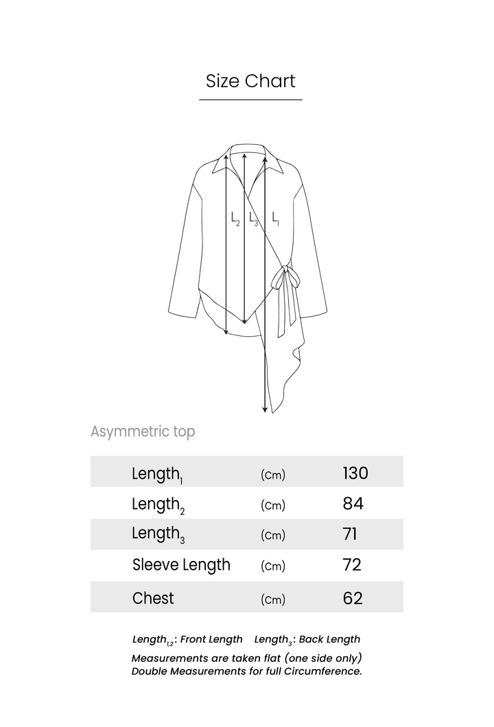 Tied Up Asymmetrical Top - Camel