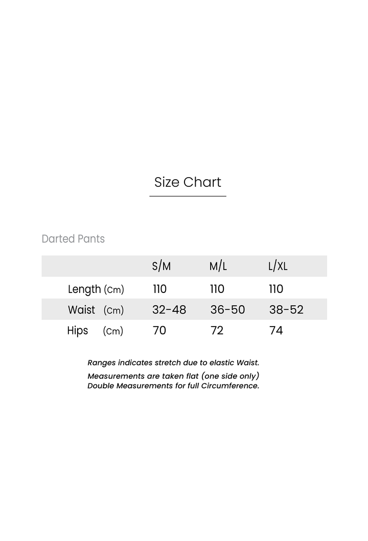 Darted Pants - Black