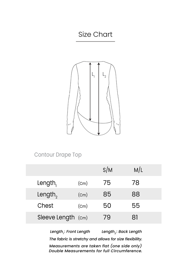 Contour Drape Top - Sage Green