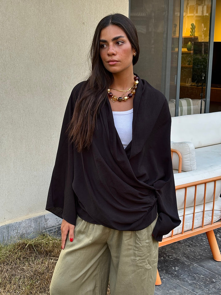 Cascade Top - Black
