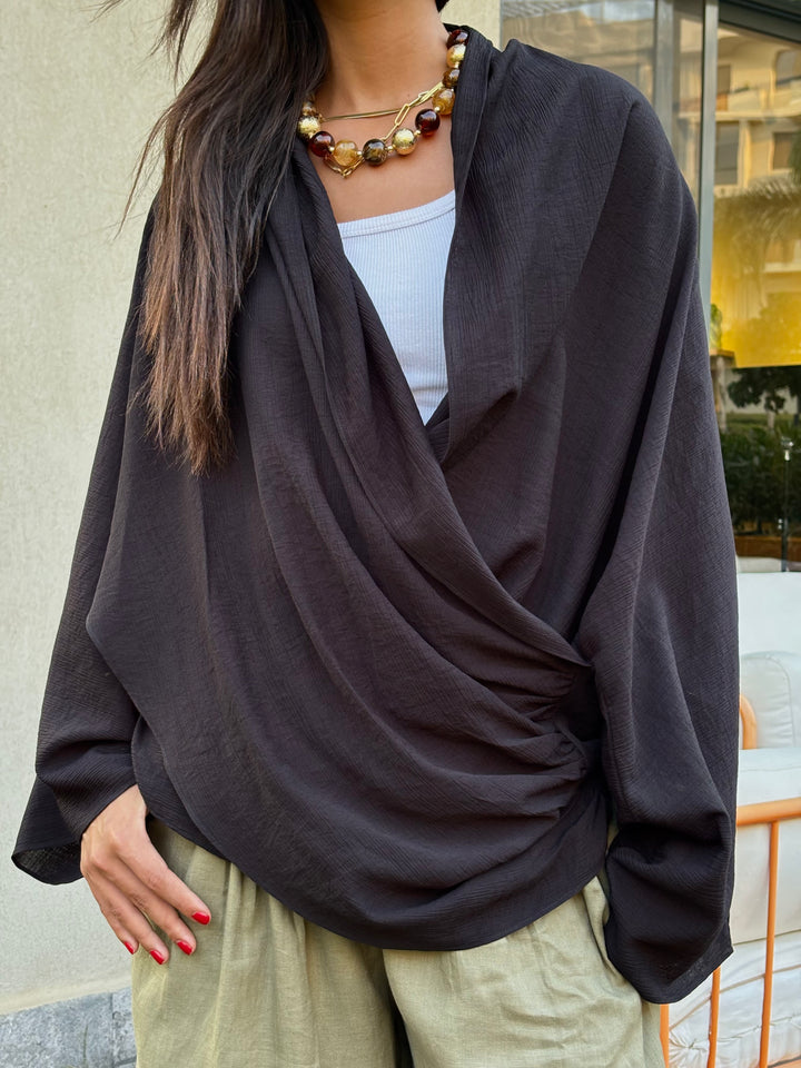 Cascade Top - Black