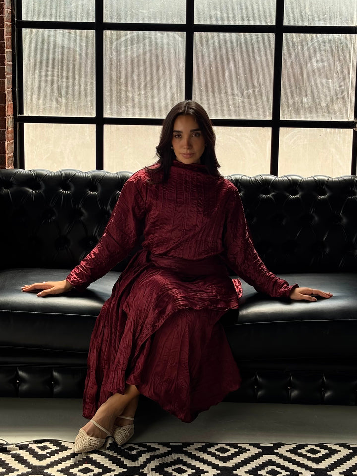 The Glimmer Set - Burgundy