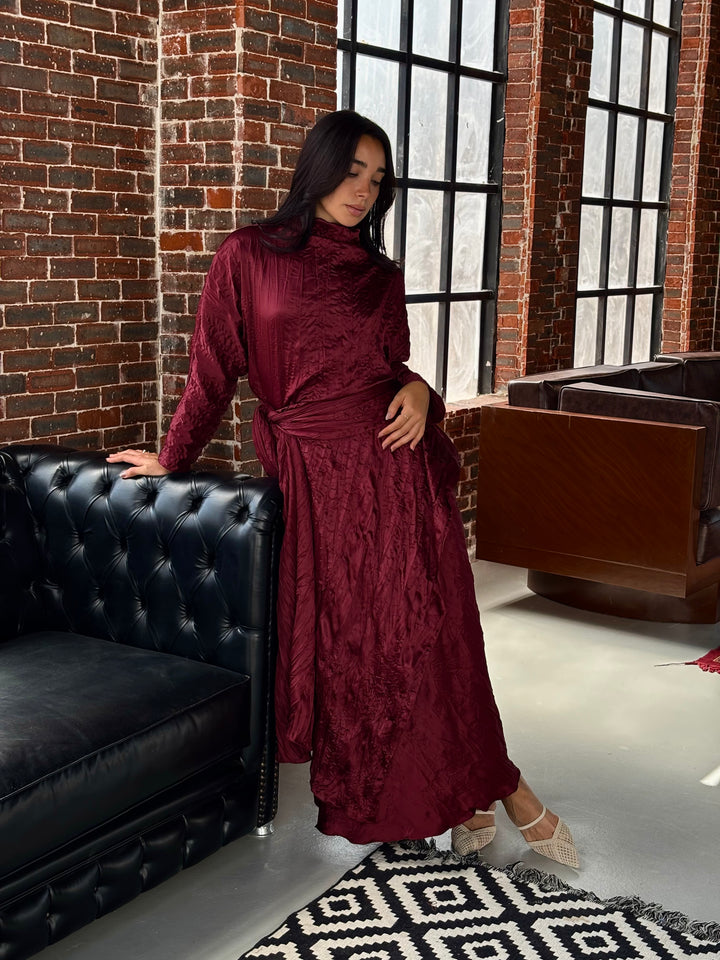 The Glimmer Set - Burgundy