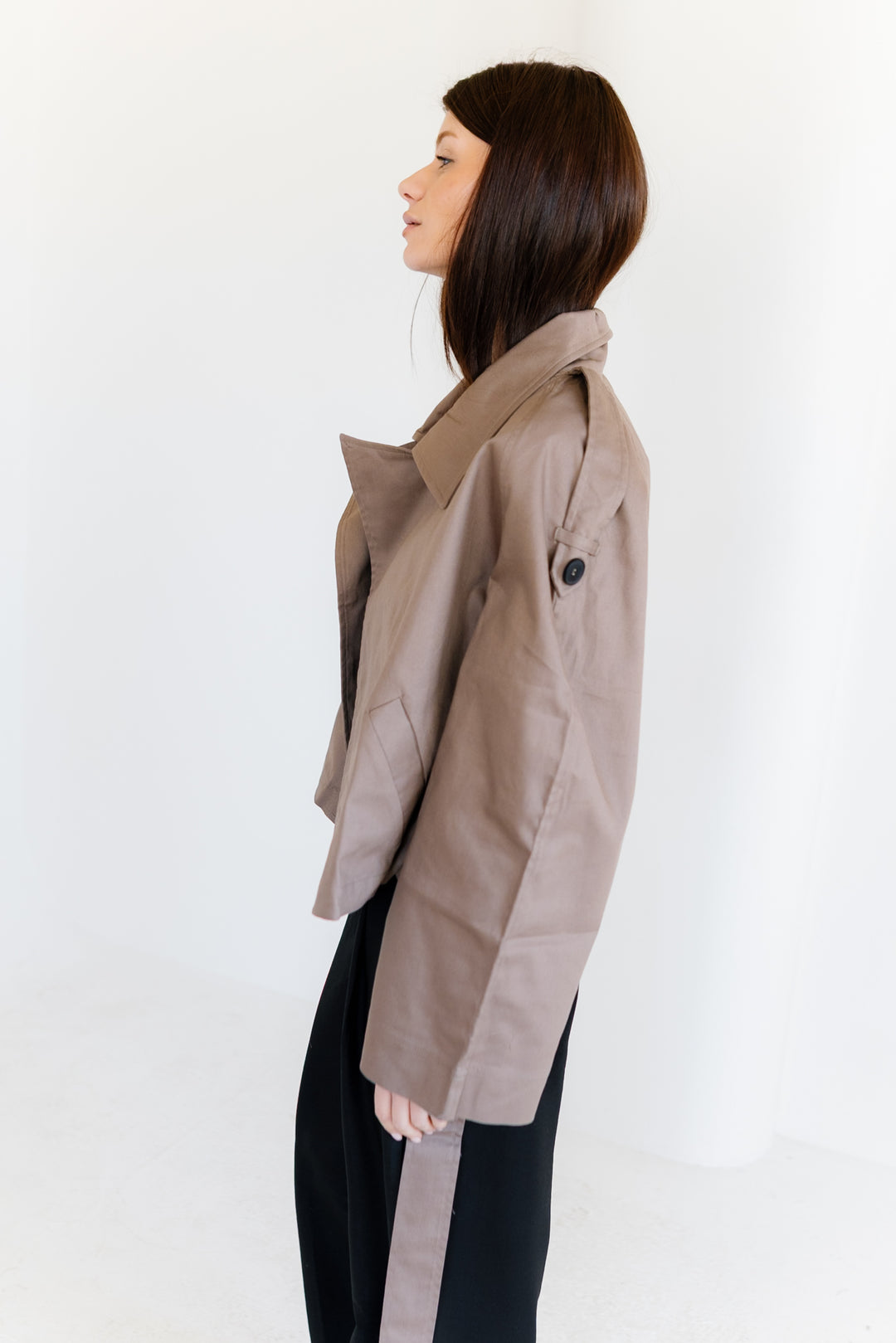 Shortline Trench Jacket - Light Brown