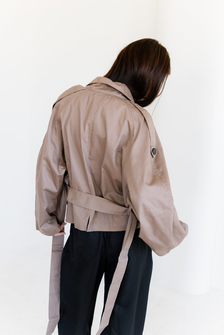 Shortline Trench Jacket - Light Brown