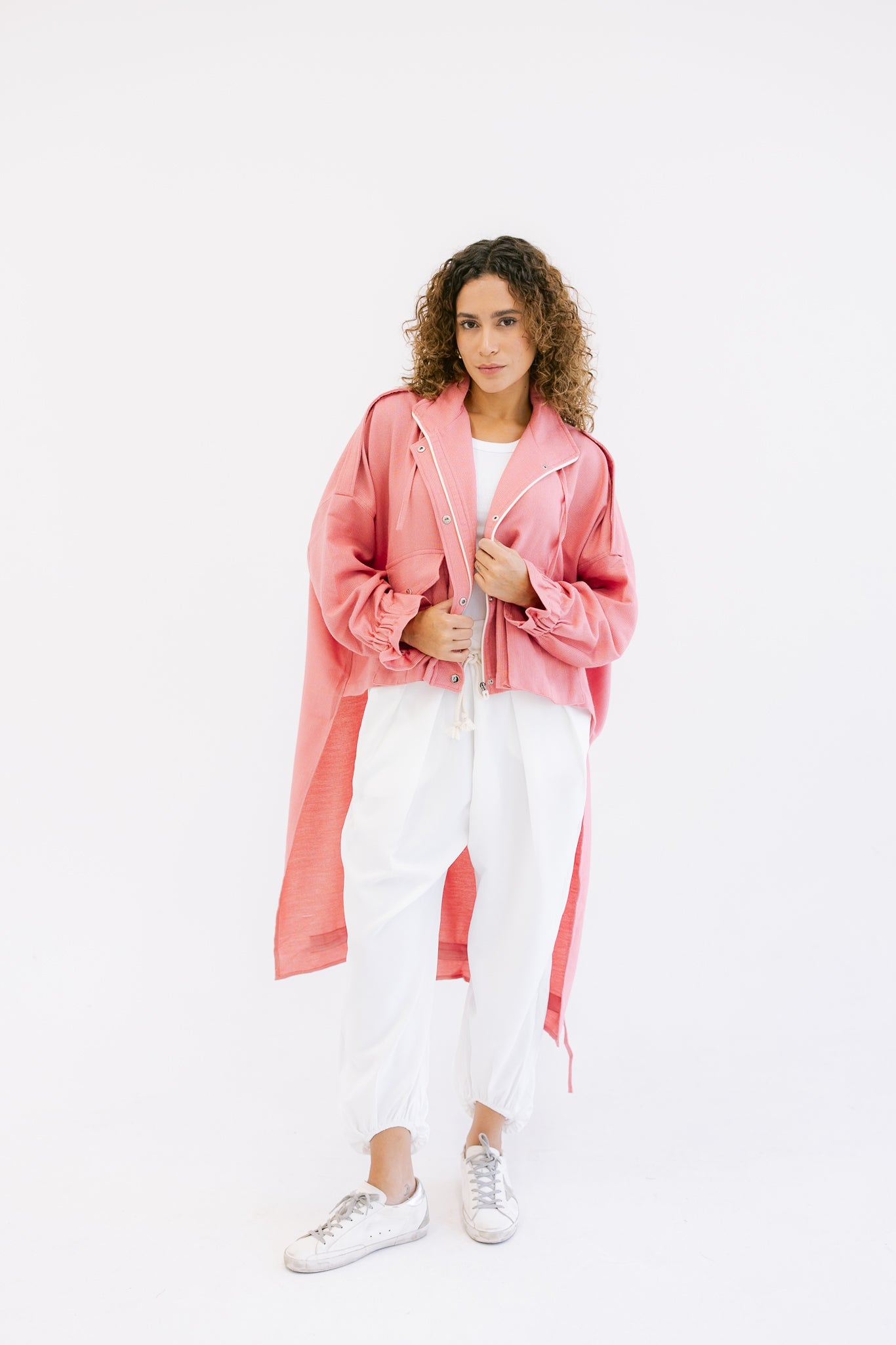 Falling For Fall Jacket - Pink