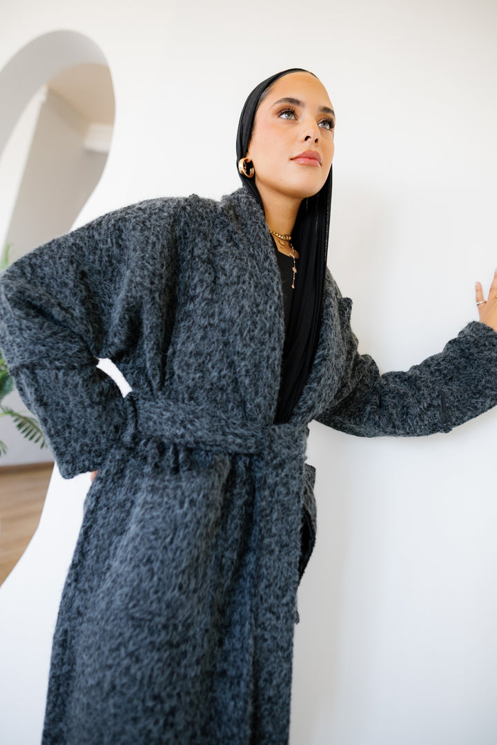 Terra Coat - Dark Grey