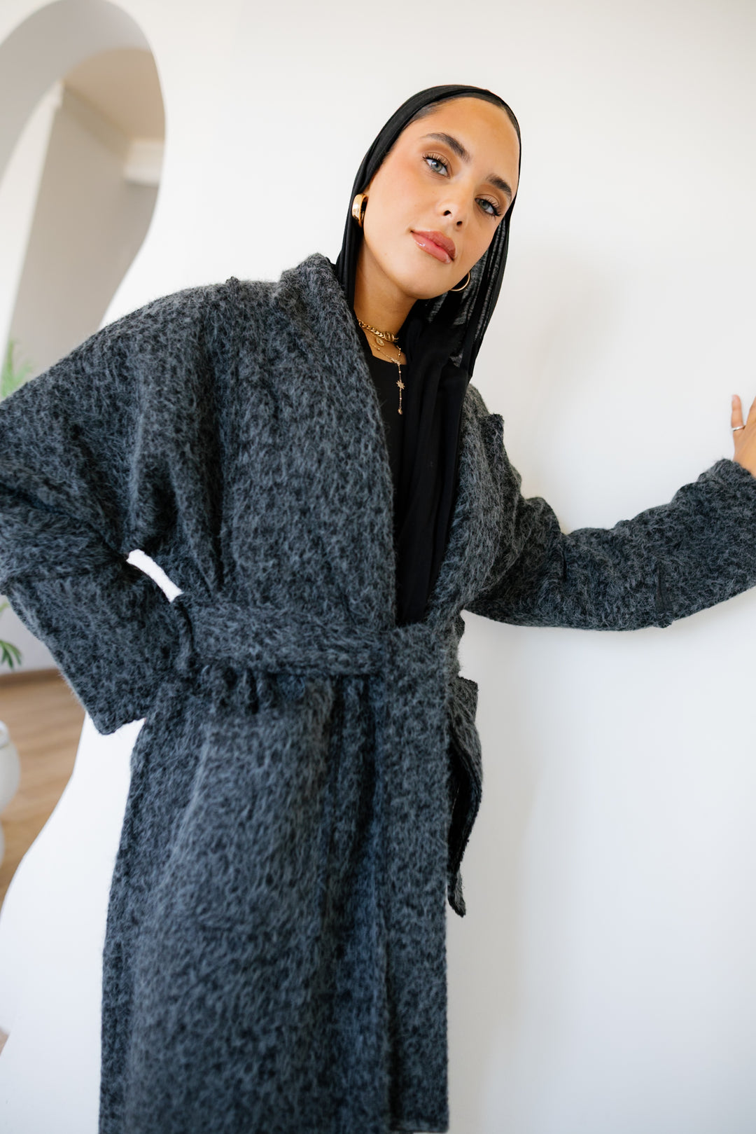 Terra Coat - Dark Grey