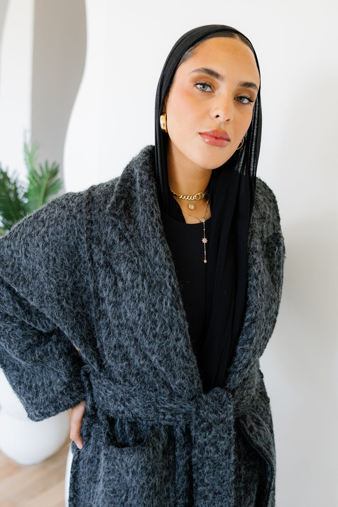 Terra Coat - Dark Grey