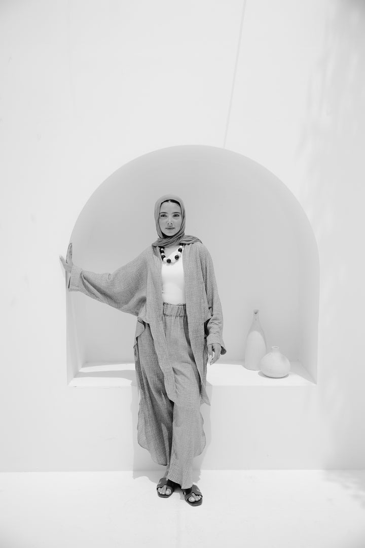Muslin Tie Top - Olive
