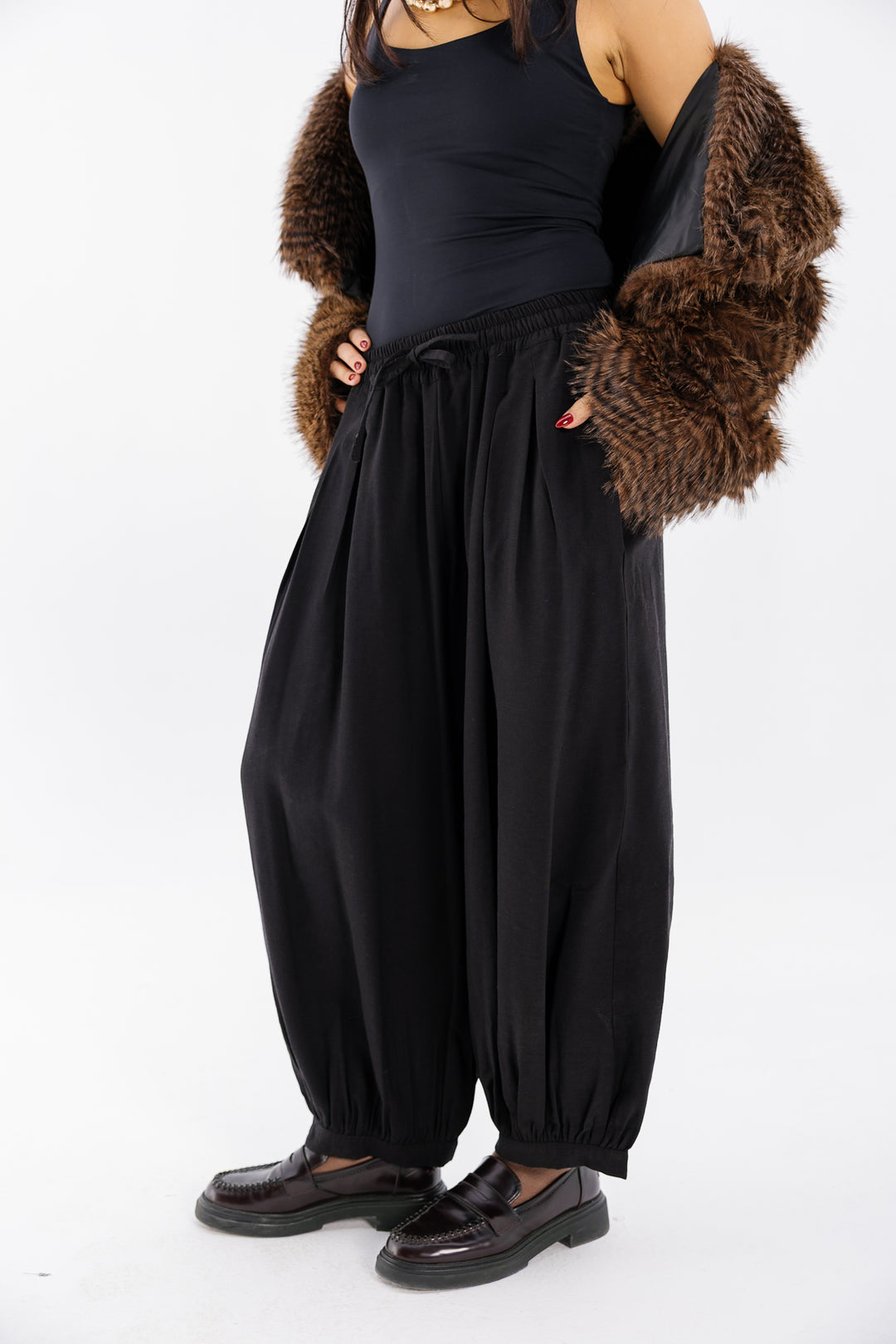 The Balloon Pants - Black