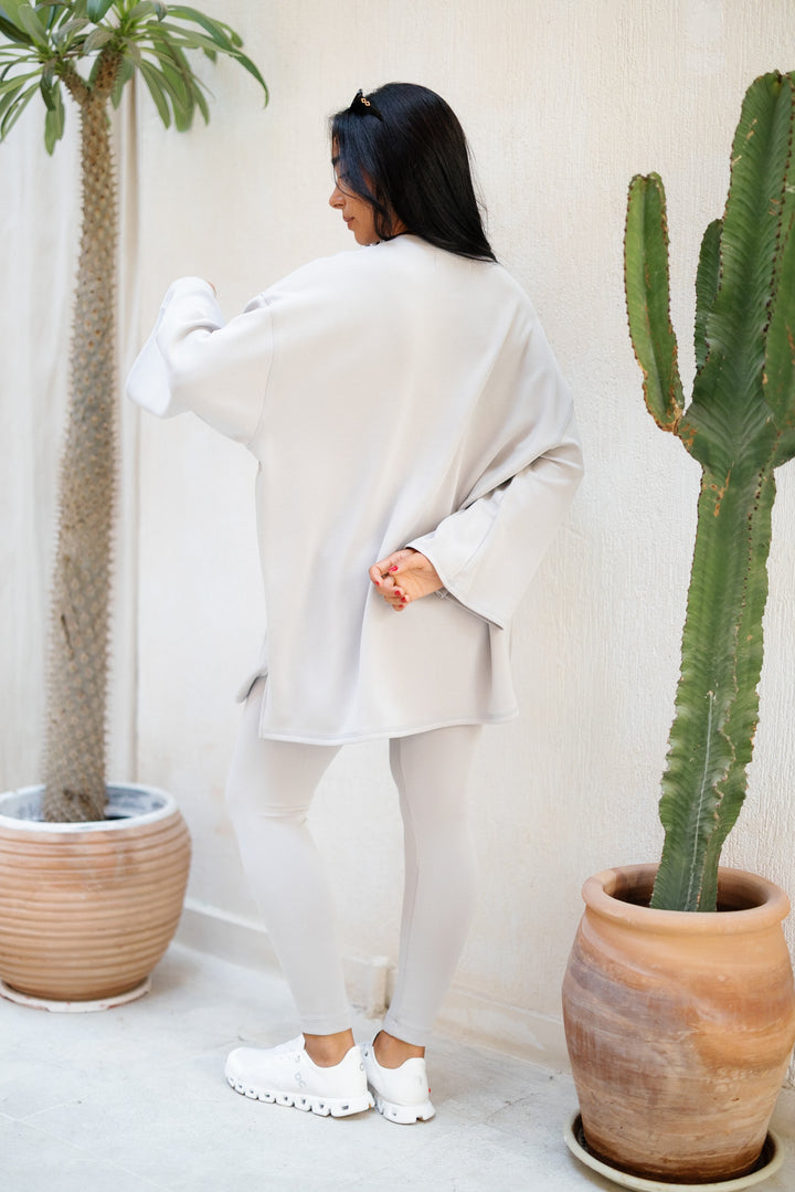 Ease Out Oversize T-shirt - Grey