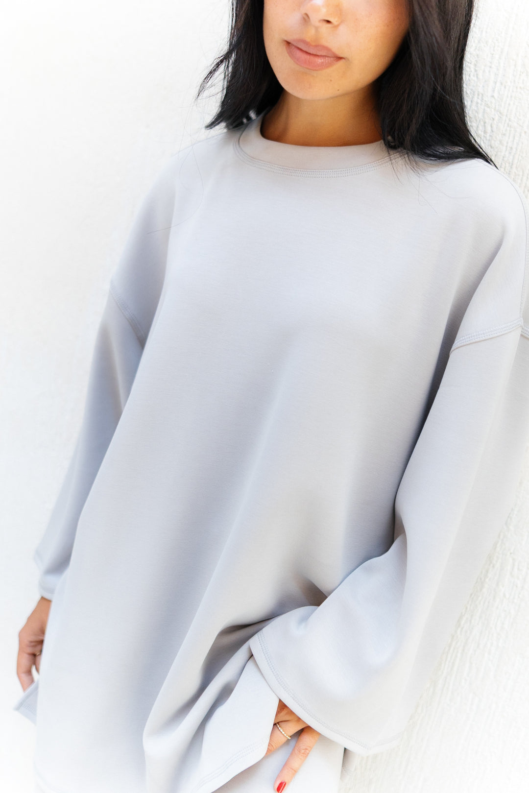 Ease Out Oversize T-shirt - Grey