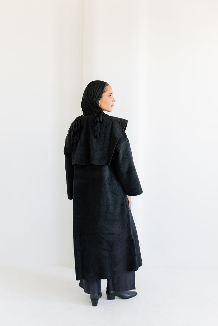 Twill Coat - Black