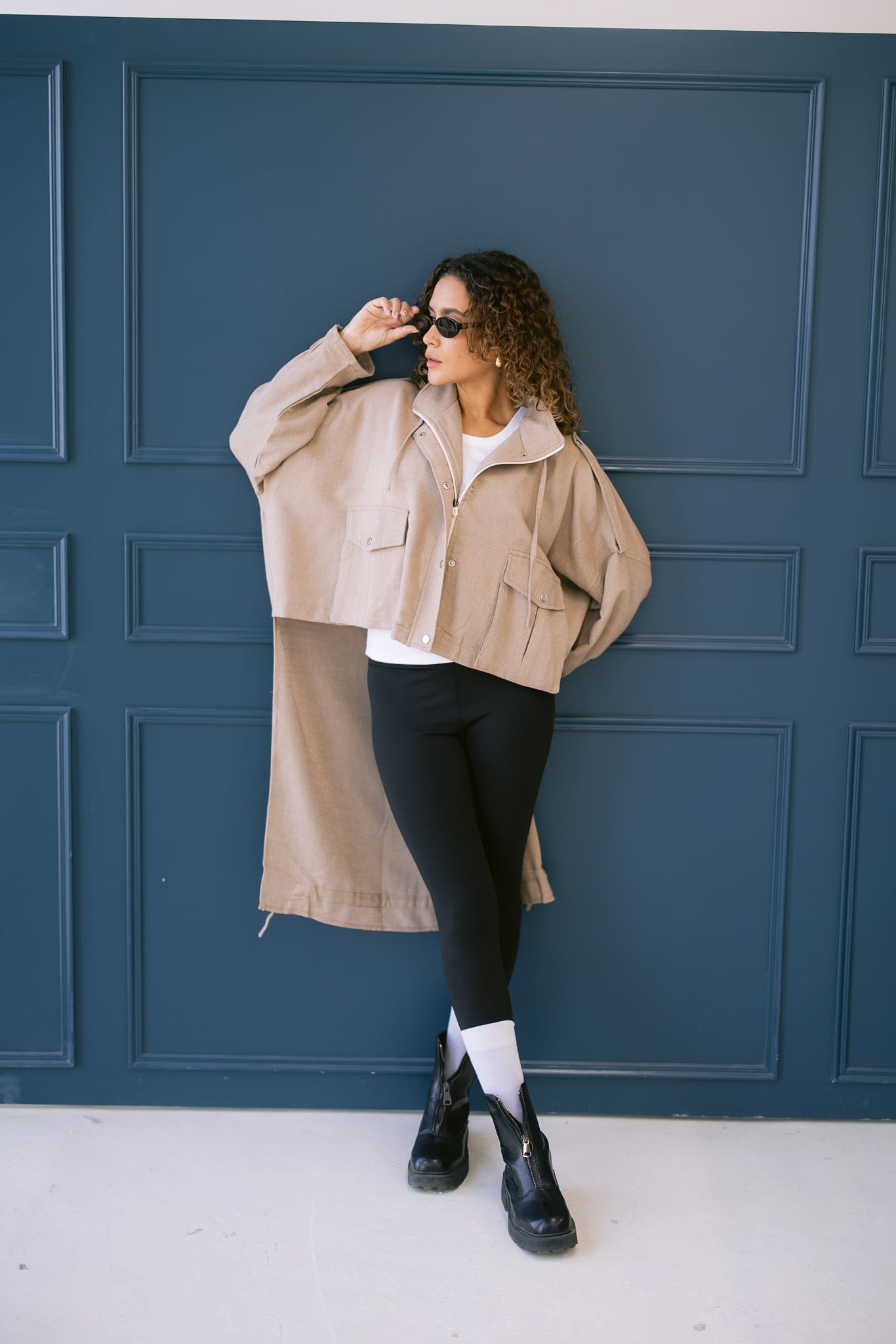 Falling For Fall Jacket - Beige