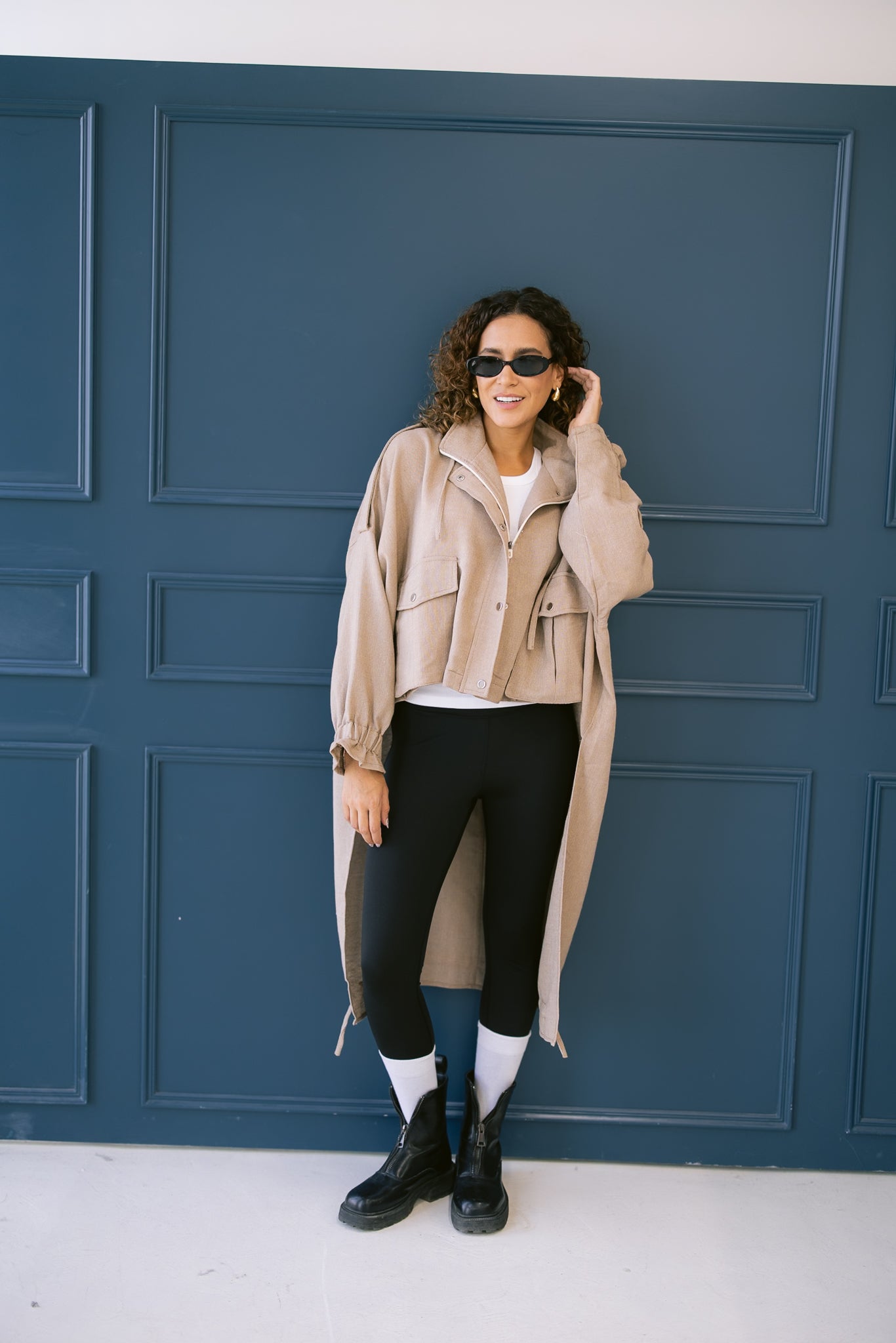 Falling For Fall Jacket - Beige