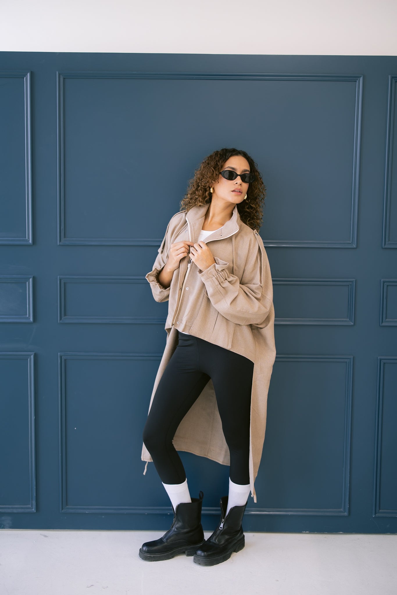 Falling For Fall Jacket - Beige