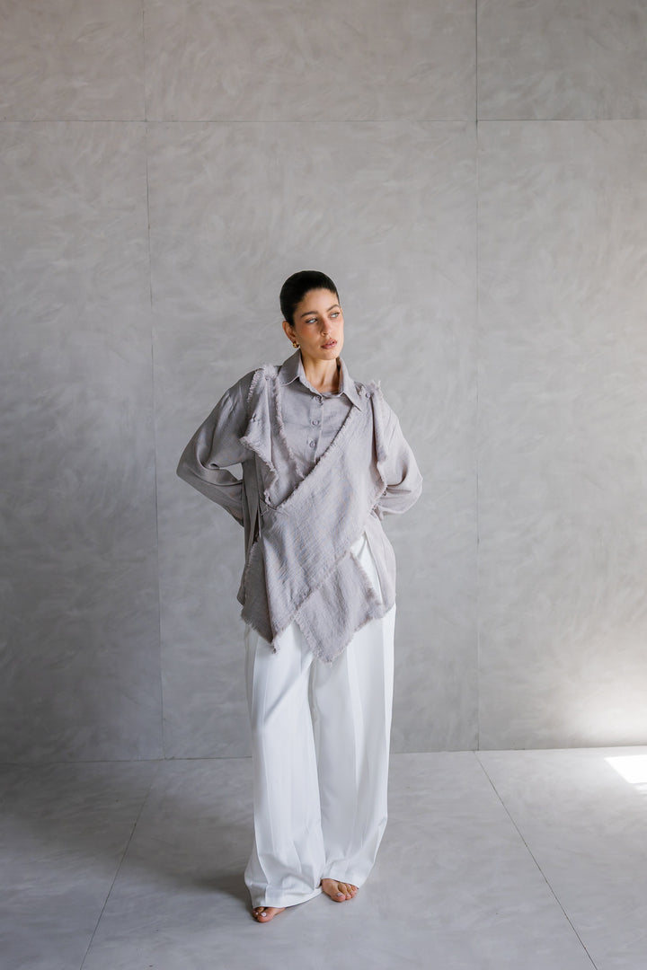 Soleil Shirt - Light Grey