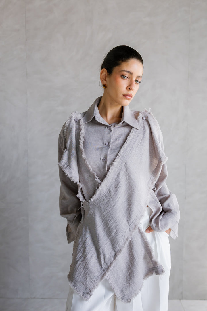 Soleil Shirt - Light Grey