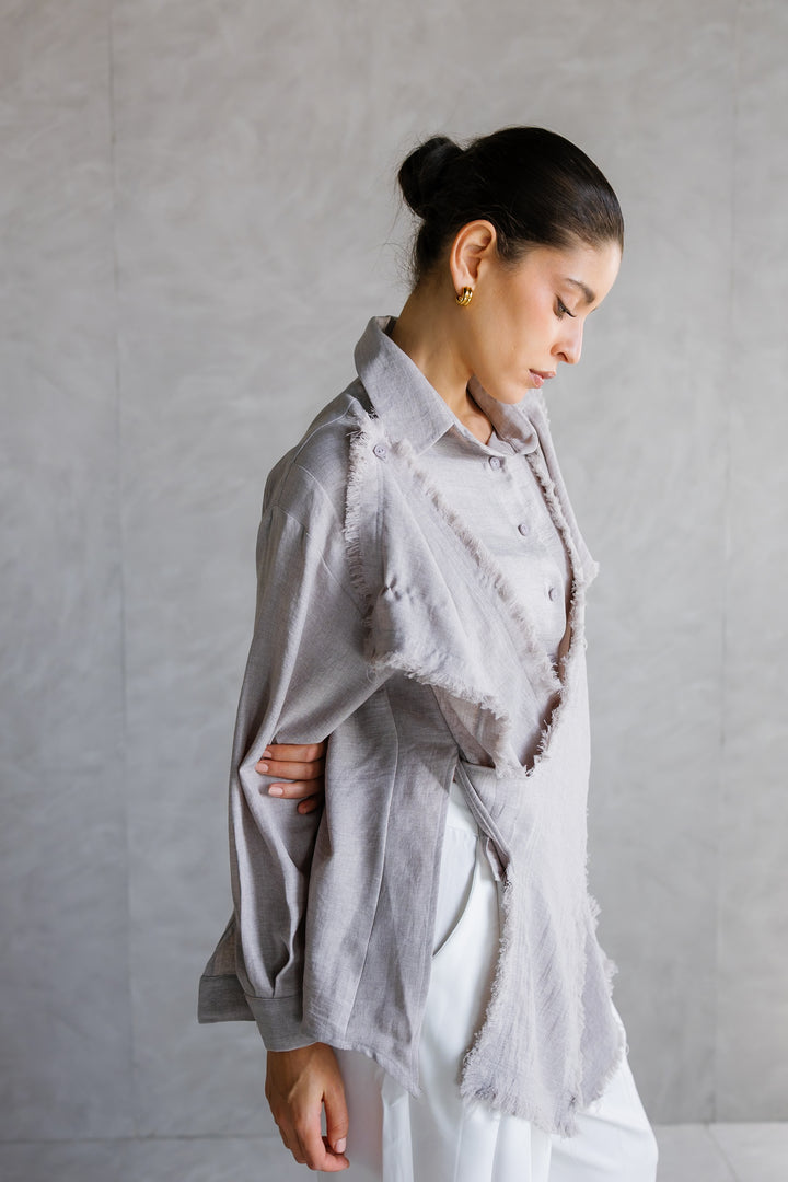 Soleil Shirt - Light Grey