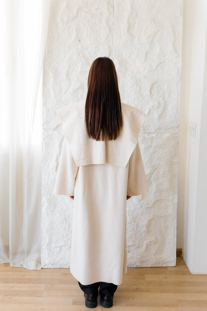 Twill Coat - Creme