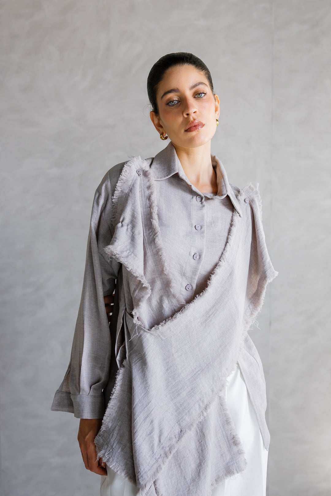Soleil Shirt - Light Grey