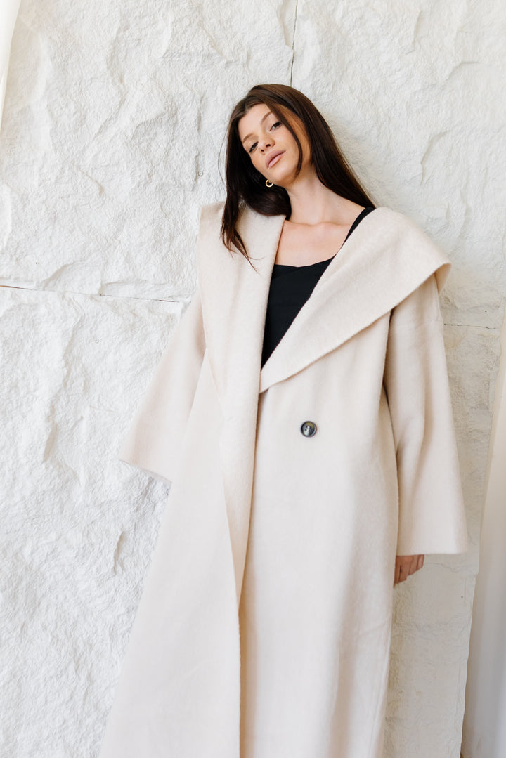 Twill Coat - Creme
