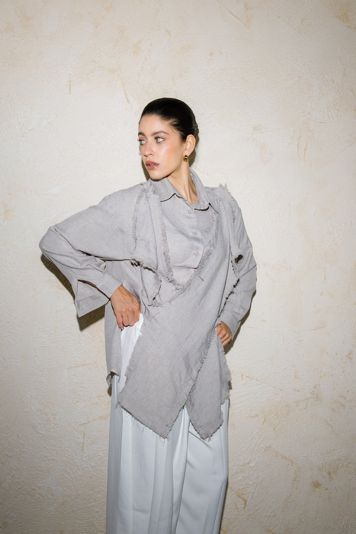 Soleil Shirt - Light Grey