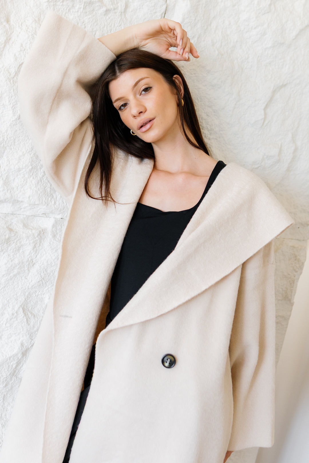 Twill Coat - Creme