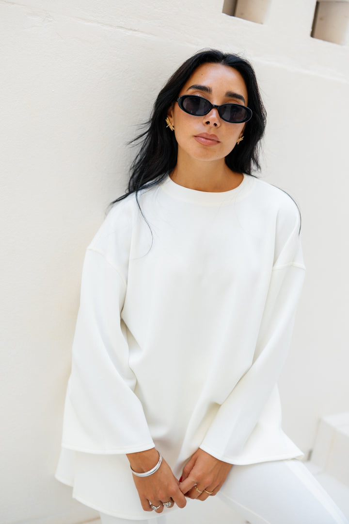 Ease Out Oversize T-shirt - White