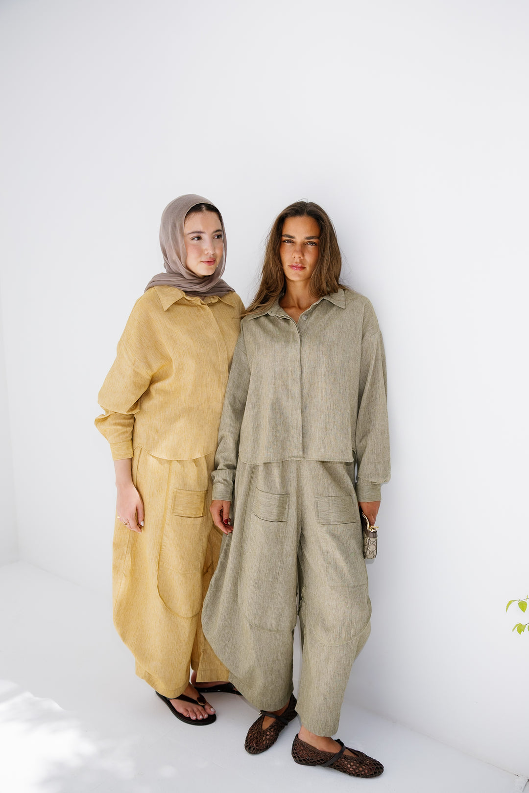 Breeze Linen Shirt - Olive