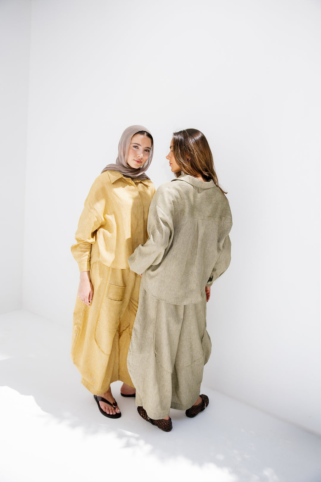 Breeze Linen Shirt - Olive