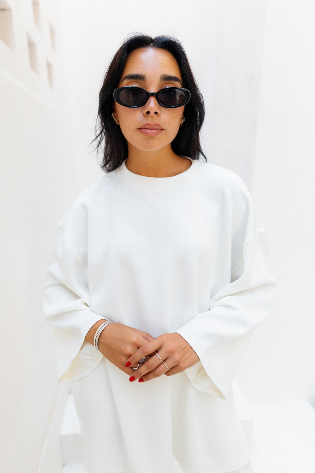 Ease Out Oversize T-shirt - White