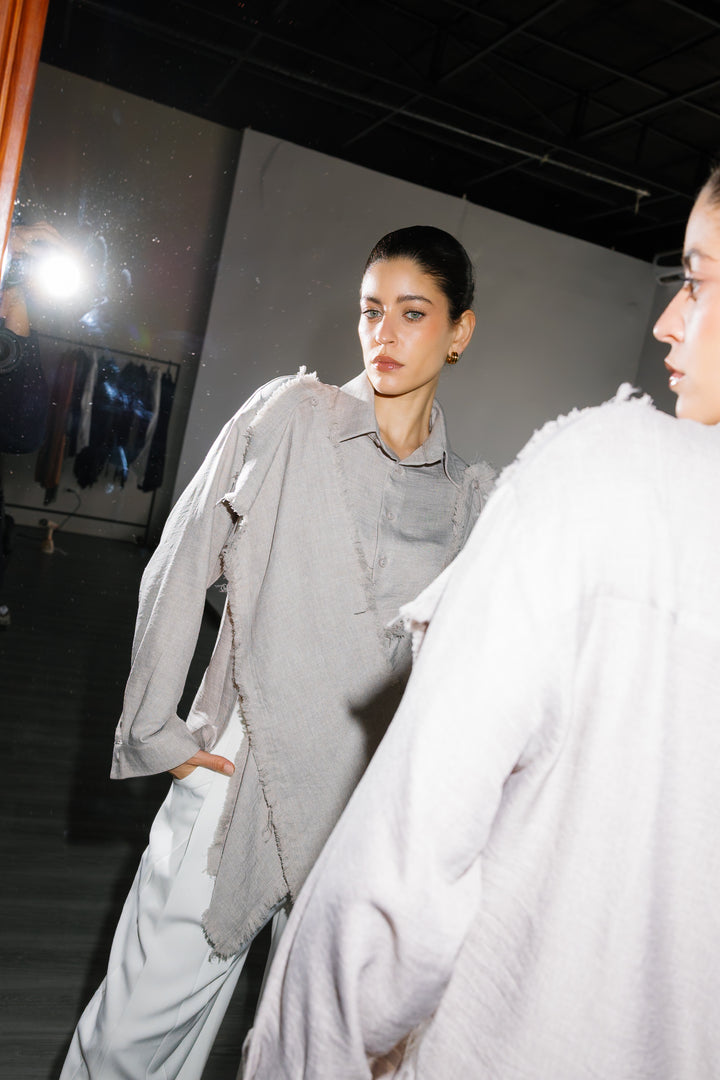 Soleil Shirt - Light Grey
