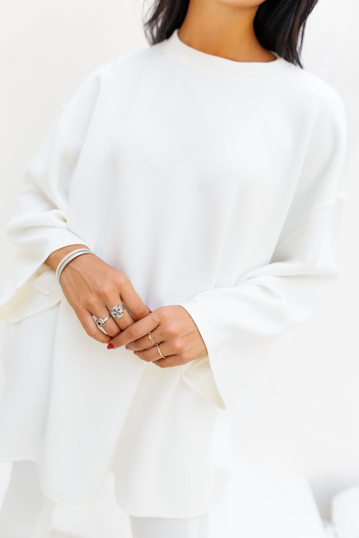 Ease Out Oversize T-shirt - White