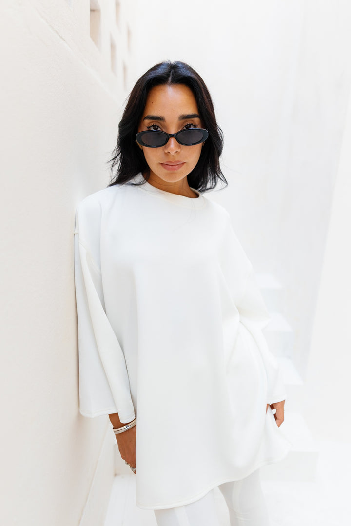 Ease Out Oversize T-shirt - White
