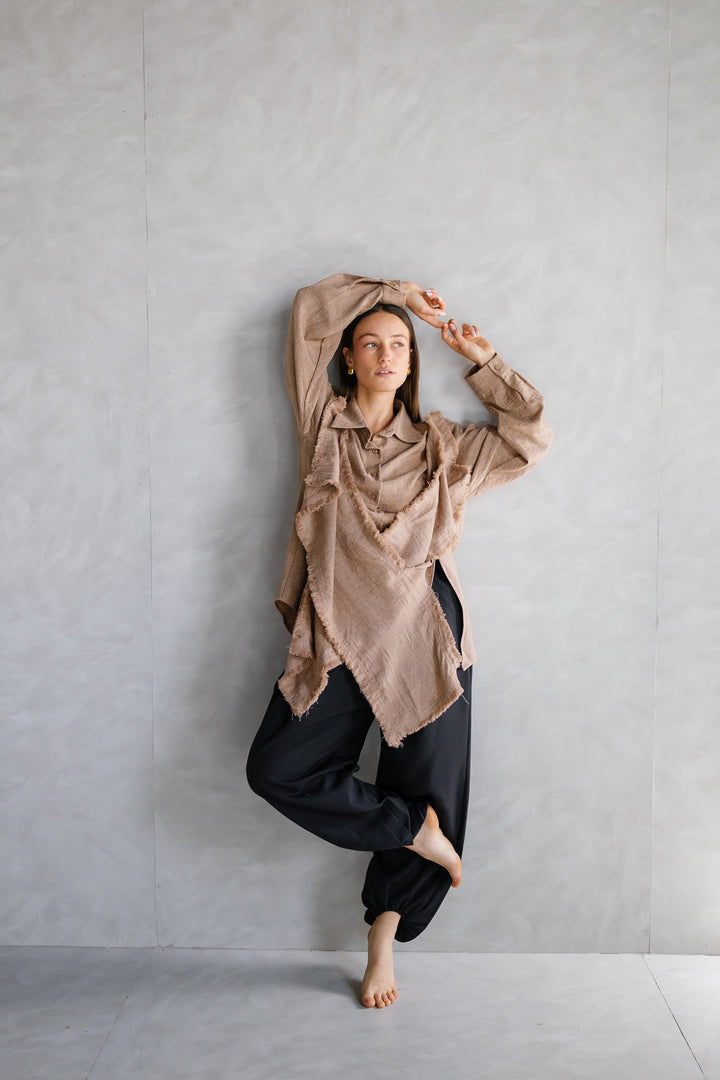 Soleil Shirt - Camel