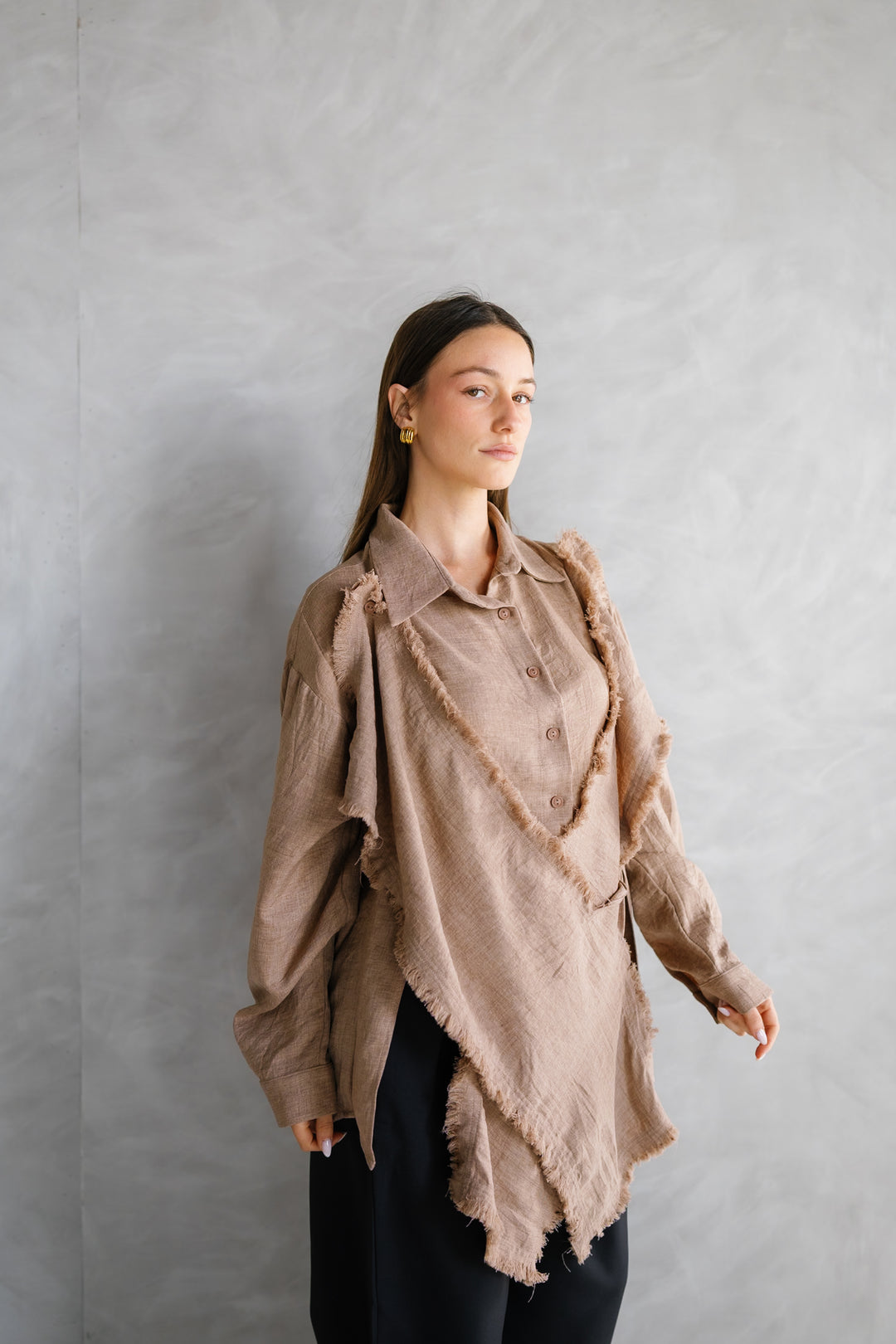 Soleil Shirt - Camel