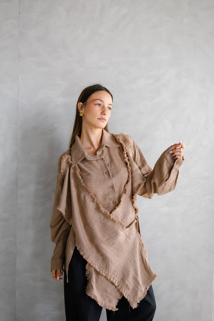 Soleil Shirt - Camel