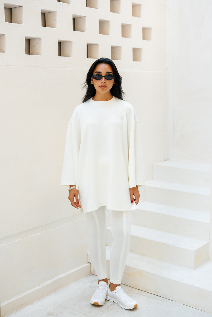 Ease Out Oversize T-shirt - White