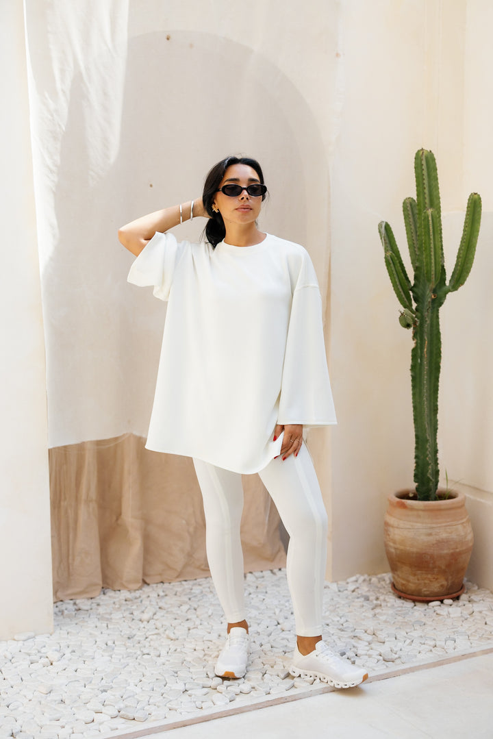 Ease Out Oversize T-shirt - White