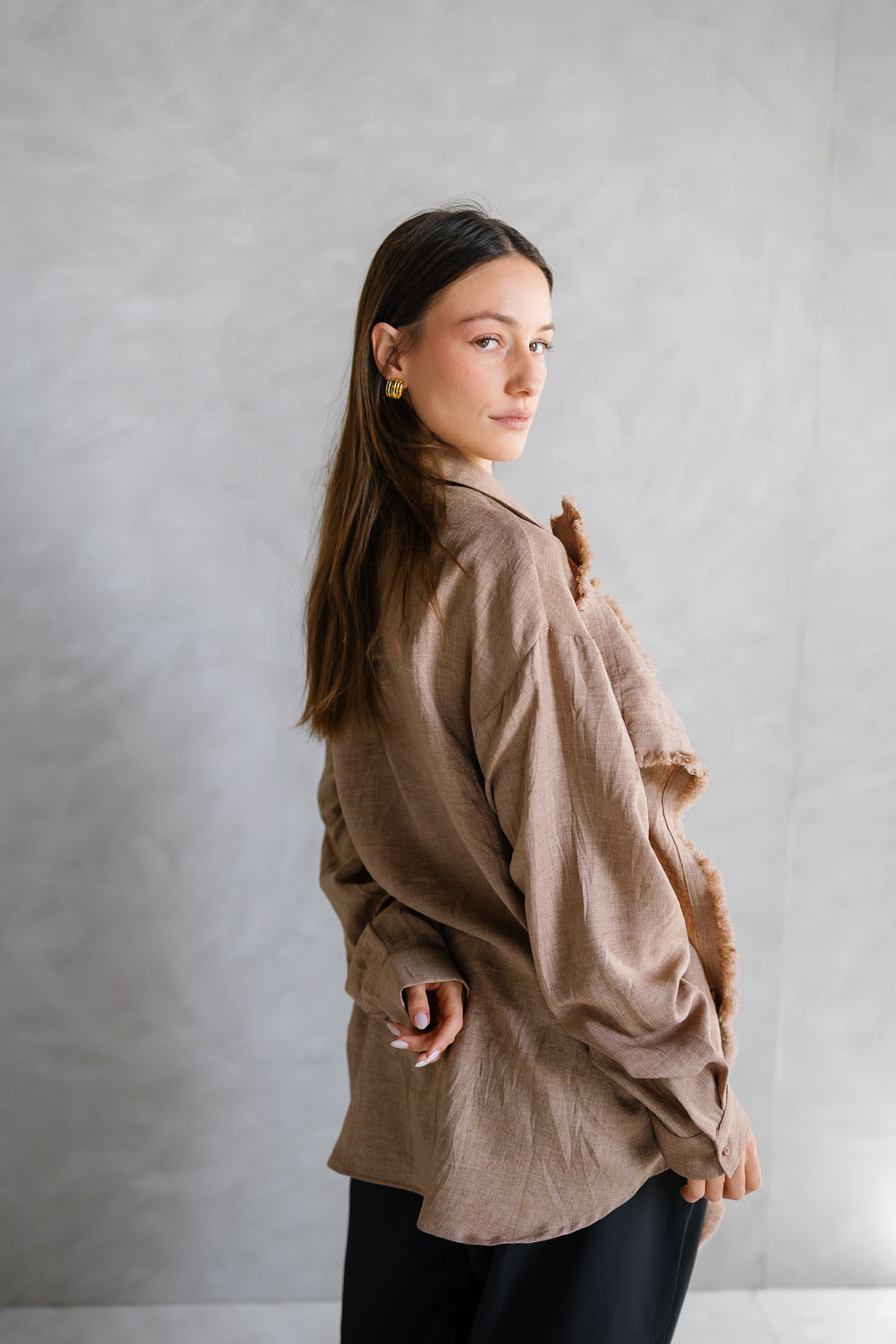 Soleil Shirt - Camel