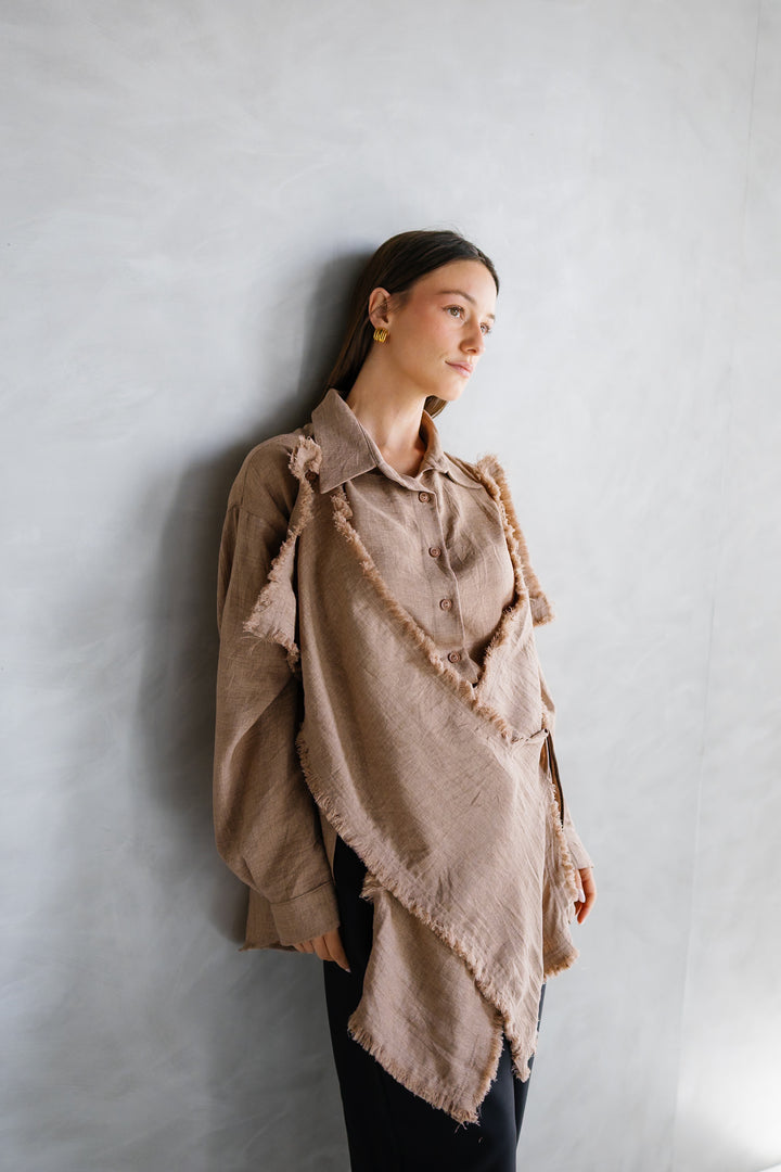 Soleil Shirt - Camel