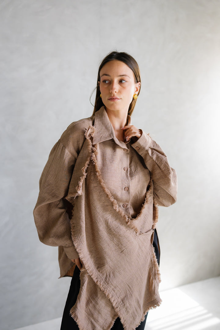 Soleil Shirt - Camel