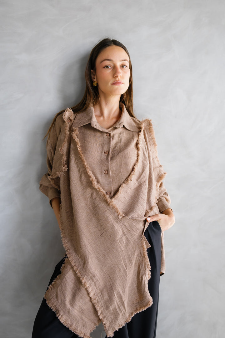 Soleil Shirt - Camel