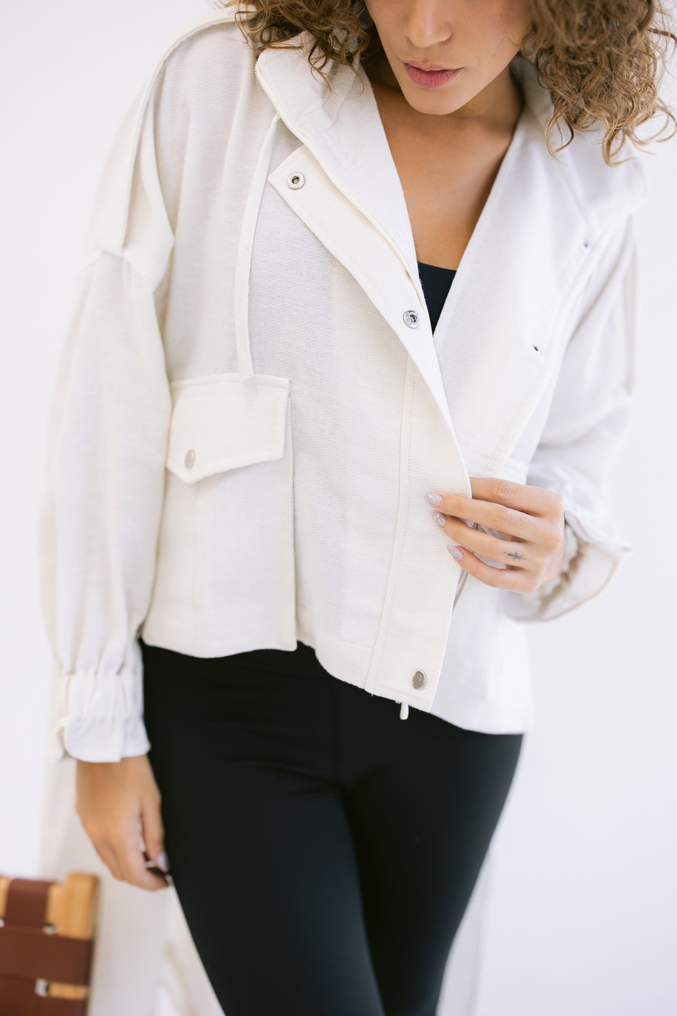 Falling For Fall Jacket - Offwhite