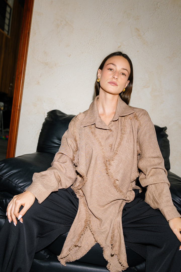 Soleil Shirt - Camel